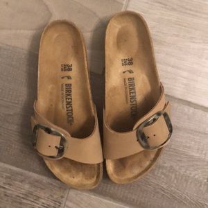 birkenstock with tortoise buckle